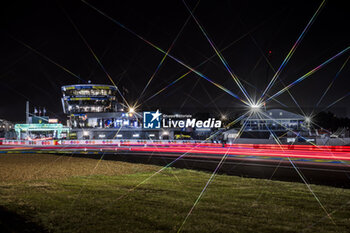 2024-06-16 - Night ambiance during the 2024 24 Hours of Le Mans, 4th round of the 2024 FIA World Endurance Championship, on the Circuit des 24 Heures du Mans, from June 15 to 16, 2024 in Le Mans, France - 24 HEURES DU MANS 2024 - RACE - ENDURANCE - MOTORS