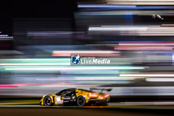 2024-06-16 - 81 EASTWOOD Charlie (irl), ANDRADE Rui (ang), VAN ROMPUY Tom (bel), TF Sport, Corvette Z06 GT3.R #81, LM GT3, FIA WEC, action during the 2024 24 Hours of Le Mans, 4th round of the 2024 FIA World Endurance Championship, on the Circuit des 24 Heures du Mans, from June 15 to 16, 2024 in Le Mans, France - 24 HEURES DU MANS 2024 - RACE - ENDURANCE - MOTORS