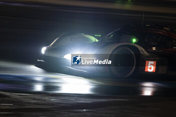 2024-06-16 - 05 CAMPBELL Matt (aus), CHRISTENSEN Michael (dnk), MAKOWIECKI Frédéric (fra), Porsche Penske Motorsport, Porsche 963 #05, Hypercar, FIA WEC, action during the 2024 24 Hours of Le Mans, 4th round of the 2024 FIA World Endurance Championship, on the Circuit des 24 Heures du Mans, from June 15 to 16, 2024 in Le Mans, France - 24 HEURES DU MANS 2024 - RACE - ENDURANCE - MOTORS