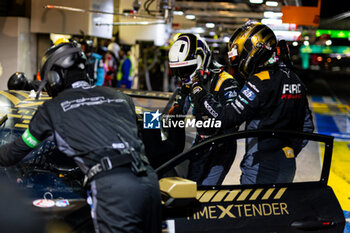 2024-06-16 - PEDERSEN Mikkel (dnk), Proton Competition, Ford Mustang GT3 #88, LM GT3, FIA WEC, portrait during the 2024 24 Hours of Le Mans, 4th round of the 2024 FIA World Endurance Championship, on the Circuit des 24 Heures du Mans, from June 15 to 16, 2024 in Le Mans, France - 24 HEURES DU MANS 2024 - RACE - ENDURANCE - MOTORS