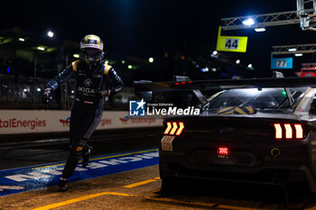 2024-06-16 - OLSEN Dennis (dnk), Proton Competition, Ford Mustang GT3 #88, LM GT3, FIA WEC, portrait during the 2024 24 Hours of Le Mans, 4th round of the 2024 FIA World Endurance Championship, on the Circuit des 24 Heures du Mans, from June 15 to 16, 2024 in Le Mans, France - 24 HEURES DU MANS 2024 - RACE - ENDURANCE - MOTORS