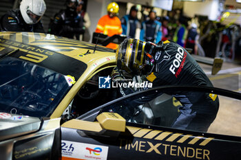 2024-06-16 - OLSEN Dennis (dnk), Proton Competition, Ford Mustang GT3 #88, LM GT3, FIA WEC, portrait during the 2024 24 Hours of Le Mans, 4th round of the 2024 FIA World Endurance Championship, on the Circuit des 24 Heures du Mans, from June 15 to 16, 2024 in Le Mans, France - 24 HEURES DU MANS 2024 - RACE - ENDURANCE - MOTORS