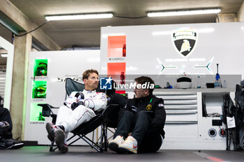 2024-06-16 - GROSJEAN Romain (fra), Lamborghini Iron Lynx, Lamborghini SC63 #19, Hypercar, portrait during the 2024 24 Hours of Le Mans, 4th round of the 2024 FIA World Endurance Championship, on the Circuit des 24 Heures du Mans, from June 15 to 16, 2024 in Le Mans, France - 24 HEURES DU MANS 2024 - RACE - ENDURANCE - MOTORS