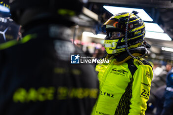 2024-06-16 - SCHIAVONI Claudio (ita), Lamborghini Huracan GT3 Evo2 #60, LM GT3, FIA WEC, portrait during the 2024 24 Hours of Le Mans, 4th round of the 2024 FIA World Endurance Championship, on the Circuit des 24 Heures du Mans, from June 15 to 16, 2024 in Le Mans, France - 24 HEURES DU MANS 2024 - RACE - ENDURANCE - MOTORS