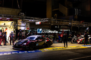 2024-06-16 - 87 HAWKSWORTH Jack (gbr), KIMURA Takeshi (jpn), MASSON Esteban (fra), Akkodis ASP Team, Lexus RC F GT3 #87, LM GT3, FIA WEC, action during the 2024 24 Hours of Le Mans, 4th round of the 2024 FIA World Endurance Championship, on the Circuit des 24 Heures du Mans, from June 15 to 16, 2024 in Le Mans, France - 24 HEURES DU MANS 2024 - RACE - ENDURANCE - MOTORS