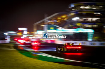 2024-06-16 - 50 FUOCO Antonio (ita), MOLINA Miguel (spa), NIELSEN Nicklas (dnk), Ferrari AF Corse, Ferrari 499P #50, Hypercar, FIA WEC, action during the 2024 24 Hours of Le Mans, 4th round of the 2024 FIA World Endurance Championship, on the Circuit des 24 Heures du Mans, from June 15 to 16, 2024 in Le Mans, France - 24 HEURES DU MANS 2024 - RACE - ENDURANCE - MOTORS