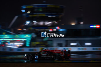 2024-06-16 - 47 RAO Naveen (usa), BELL Matthew (gbr), VESTI Frédérik (dnk), Cool Racing, Oreca 07 - Gibson #47, LMP2 PRO/AM, action during the 2024 24 Hours of Le Mans, 4th round of the 2024 FIA World Endurance Championship, on the Circuit des 24 Heures du Mans, from June 15 to 16, 2024 in Le Mans, France - 24 HEURES DU MANS 2024 - RACE - ENDURANCE - MOTORS