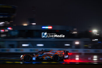 2024-06-16 - 33 MATTSCHULL Alexander (ger), BINDER René (aut), HORR Laurents (ger), DKR Engineering, Oreca 07 - Gibson #33, LMP2 PRO/AM, action during the 2024 24 Hours of Le Mans, 4th round of the 2024 FIA World Endurance Championship, on the Circuit des 24 Heures du Mans, from June 15 to 16, 2024 in Le Mans, France - 24 HEURES DU MANS 2024 - RACE - ENDURANCE - MOTORS