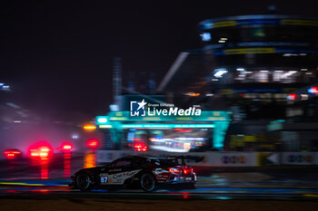 2024-06-16 - 87 HAWKSWORTH Jack (gbr), KIMURA Takeshi (jpn), MASSON Esteban (fra), Akkodis ASP Team, Lexus RC F GT3 #87, LM GT3, FIA WEC, action during the 2024 24 Hours of Le Mans, 4th round of the 2024 FIA World Endurance Championship, on the Circuit des 24 Heures du Mans, from June 15 to 16, 2024 in Le Mans, France - 24 HEURES DU MANS 2024 - RACE - ENDURANCE - MOTORS