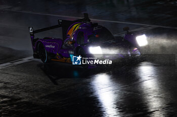 2024-06-16 - 14 HYETT PJ (usa), DELETRAZ Louis (swi), QUINN Alex (gbr), AO by TF, Oreca 07 - Gibson #14, LMP2 PRO/AM, action during the 2024 24 Hours of Le Mans, 4th round of the 2024 FIA World Endurance Championship, on the Circuit des 24 Heures du Mans, from June 15 to 16, 2024 in Le Mans, France - 24 HEURES DU MANS 2024 - RACE - ENDURANCE - MOTORS