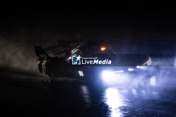 2024-06-16 - 50 FUOCO Antonio (ita), MOLINA Miguel (spa), NIELSEN Nicklas (dnk), Ferrari AF Corse, Ferrari 499P #50, Hypercar, FIA WEC, action during the 2024 24 Hours of Le Mans, 4th round of the 2024 FIA World Endurance Championship, on the Circuit des 24 Heures du Mans, from June 15 to 16, 2024 in Le Mans, France - 24 HEURES DU MANS 2024 - RACE - ENDURANCE - MOTORS