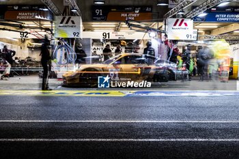 2024-06-16 - 91 LIETZ Richard (aut), SCHURING Morris (nld), SHAHIN Yasser (aus), Manthey EMA, Porsche 911 GT3 R #91, LM GT3, FIA WEC, action during the 2024 24 Hours of Le Mans, 4th round of the 2024 FIA World Endurance Championship, on the Circuit des 24 Heures du Mans, from June 15 to 16, 2024 in Le Mans, France - 24 HEURES DU MANS 2024 - RACE - ENDURANCE - MOTORS