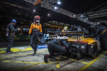 2024-06-16 - SAUCY Grégoire (swi), United Autosports, McLaren 720S GT3 Evo #59, LM GT3, FIA WEC, portrait during the 2024 24 Hours of Le Mans, 4th round of the 2024 FIA World Endurance Championship, on the Circuit des 24 Heures du Mans, from June 15 to 16, 2024 in Le Mans, France - 24 HEURES DU MANS 2024 - RACE - ENDURANCE - MOTORS