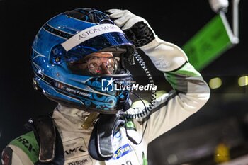 2024-06-16 - 777 SORENSEN Marco (dnk), BASTARD Erwan (fra), HOSHINO Satoshi (jpn), D'Station Racing, Aston Martin Vantage GT3 #777, LM GT3, FIA WEC, portrait during the 2024 24 Hours of Le Mans, 4th round of the 2024 FIA World Endurance Championship, on the Circuit des 24 Heures du Mans, from June 15 to 16, 2024 in Le Mans, France - 24 HEURES DU MANS 2024 - RACE - ENDURANCE - MOTORS