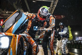 2024-06-16 - 33 MATTSCHULL Alexander (ger), BINDER René (aut), HORR Laurents (ger), DKR Engineering, Oreca 07 - Gibson #33, LMP2 PRO/AM, action during the 2024 24 Hours of Le Mans, 4th round of the 2024 FIA World Endurance Championship, on the Circuit des 24 Heures du Mans, from June 15 to 16, 2024 in Le Mans, France - 24 HEURES DU MANS 2024 - RACE - ENDURANCE - MOTORS