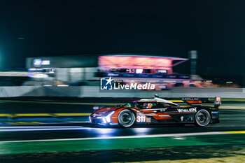 2024-06-16 - 311 DERANI Luis Felipe (bra), AITKEN Jack (gbr), DRUGOVICH Felipe (bra), Whelen Cadillac Racing, Cadillac V-Series.R #311, Hypercar, action during the 2024 24 Hours of Le Mans, 4th round of the 2024 FIA World Endurance Championship, on the Circuit des 24 Heures du Mans, from June 15 to 16, 2024 in Le Mans, France - 24 HEURES DU MANS 2024 - RACE - ENDURANCE - MOTORS