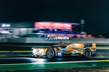 2024-06-16 - 33 MATTSCHULL Alexander (ger), BINDER René (aut), HORR Laurents (ger), DKR Engineering, Oreca 07 - Gibson #33, LMP2 PRO/AM, action during the 2024 24 Hours of Le Mans, 4th round of the 2024 FIA World Endurance Championship, on the Circuit des 24 Heures du Mans, from June 15 to 16, 2024 in Le Mans, France - 24 HEURES DU MANS 2024 - RACE - ENDURANCE - MOTORS