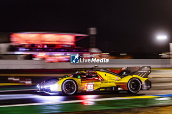 2024-06-16 - 83 KUBICA Robert (pol), SHWARTZMAN Robert (isr), YE Yifei (chn), AF Corse, Ferrari 499P #83, Hypercar, FIA WEC, action during the 2024 24 Hours of Le Mans, 4th round of the 2024 FIA World Endurance Championship, on the Circuit des 24 Heures du Mans, from June 15 to 16, 2024 in Le Mans, France - 24 HEURES DU MANS 2024 - RACE - ENDURANCE - MOTORS