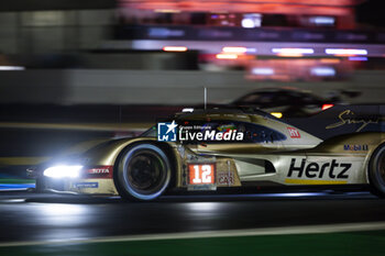 2024-06-16 - 12 STEVENS Will (gbr), ILOTT Callum (gbr), NATO Norman (fra), Hertz Team Jota, Porsche 963 #12, Hypercar, FIA WEC, action during the 2024 24 Hours of Le Mans, 4th round of the 2024 FIA World Endurance Championship, on the Circuit des 24 Heures du Mans, from June 15 to 16, 2024 in Le Mans, France - 24 HEURES DU MANS 2024 - RACE - ENDURANCE - MOTORS