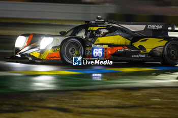 2024-06-16 - 65 SALES Rodrigo (usa), BECHE Mathias (swi), HUFFAKER Scott (usa), Panis Racing, Oreca 07 - Gibson #65, LMP2 PRO/AM, action during the 2024 24 Hours of Le Mans, 4th round of the 2024 FIA World Endurance Championship, on the Circuit des 24 Heures du Mans, from June 15 to 16, 2024 in Le Mans, France - 24 HEURES DU MANS 2024 - RACE - ENDURANCE - MOTORS