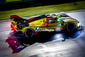 2024-06-16 - 83 KUBICA Robert (pol), SHWARTZMAN Robert (isr), YE Yifei (chn), AF Corse, Ferrari 499P #83, Hypercar, FIA WEC, action during the 2024 24 Hours of Le Mans, 4th round of the 2024 FIA World Endurance Championship, on the Circuit des 24 Heures du Mans, from June 15 to 16, 2024 in Le Mans, France - 24 HEURES DU MANS 2024 - RACE - ENDURANCE - MOTORS