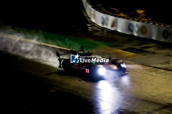 2024-06-16 - 11 VERNAY Jean-Karl (fra), SERRAVALLE Antonio (can), WATTANA BENNETT Carl (tha), Isotta Fraschini, Isotta Fraschini Tipo6-C #11, Hypercar, FIA WEC, action during the 2024 24 Hours of Le Mans, 4th round of the 2024 FIA World Endurance Championship, on the Circuit des 24 Heures du Mans, from June 15 to 16, 2024 in Le Mans, France - 24 HEURES DU MANS 2024 - RACE - ENDURANCE - MOTORS