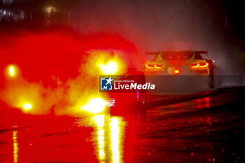 2024-06-16 - illustration night, nuit, rain, pluie, during the 2024 24 Hours of Le Mans, 4th round of the 2024 FIA World Endurance Championship, on the Circuit des 24 Heures du Mans, from June 15 to 16, 2024 in Le Mans, France - 24 HEURES DU MANS 2024 - RACE - ENDURANCE - MOTORS