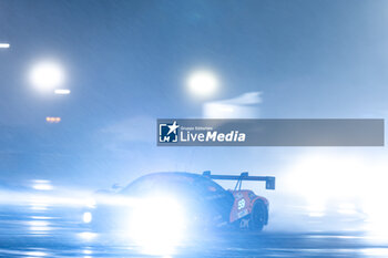 2024-06-16 - 59 SAUCY Grégoire (swi), COTTINGHAM James (gbr), COSTA Nicolas (bra), United Autosports, McLaren 720S GT3 Evo #59, LM GT3, FIA WEC, action during the 2024 24 Hours of Le Mans, 4th round of the 2024 FIA World Endurance Championship, on the Circuit des 24 Heures du Mans, from June 15 to 16, 2024 in Le Mans, France - 24 HEURES DU MANS 2024 - RACE - ENDURANCE - MOTORS