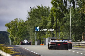 2024-06-16 - 82 JUNCADELLA Daniel (spa), BAUD Sébastien (fra), KOIZUMI Hiroshi (jpn), TF Sport, Corvette Z06 GT3.R #82, LM GT3, FIA WEC, action during the 2024 24 Hours of Le Mans, 4th round of the 2024 FIA World Endurance Championship, on the Circuit des 24 Heures du Mans, from June 15 to 16, 2024 in Le Mans, France - 24 HEURES DU MANS 2024 - RACE - ENDURANCE - MOTORS