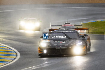 2024-06-16 - 95 SATO Marino (jpn), PINO Nico (chl), HAMAGHUCHI Hiroshi (jpn), United Autosports, McLaren 720S GT3 Evo #95, LM GT3, FIA WEC, action during the 2024 24 Hours of Le Mans, 4th round of the 2024 FIA World Endurance Championship, on the Circuit des 24 Heures du Mans, from June 15 to 16, 2024 in Le Mans, France - 24 HEURES DU MANS 2024 - RACE - ENDURANCE - MOTORS