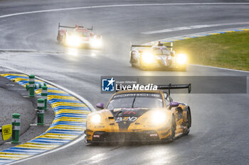 2024-06-16 - 91 LIETZ Richard (aut), SCHURING Morris (nld), SHAHIN Yasser (aus), Manthey EMA, Porsche 911 GT3 R #91, LM GT3, FIA WEC, action during the 2024 24 Hours of Le Mans, 4th round of the 2024 FIA World Endurance Championship, on the Circuit des 24 Heures du Mans, from June 15 to 16, 2024 in Le Mans, France - 24 HEURES DU MANS 2024 - RACE - ENDURANCE - MOTORS