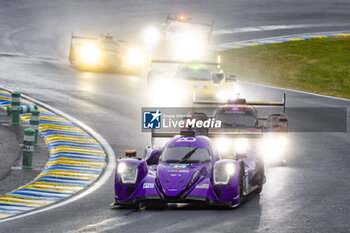 2024-06-16 - 14 HYETT PJ (usa), DELETRAZ Louis (swi), QUINN Alex (gbr), AO by TF, Oreca 07 - Gibson #14, LMP2 PRO/AM, action during the 2024 24 Hours of Le Mans, 4th round of the 2024 FIA World Endurance Championship, on the Circuit des 24 Heures du Mans, from June 15 to 16, 2024 in Le Mans, France - 24 HEURES DU MANS 2024 - RACE - ENDURANCE - MOTORS