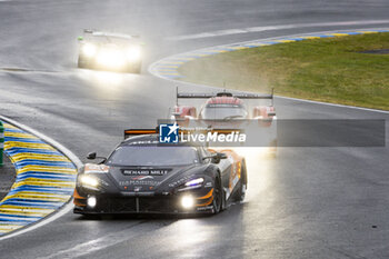 2024-06-16 - 95 SATO Marino (jpn), PINO Nico (chl), HAMAGHUCHI Hiroshi (jpn), United Autosports, McLaren 720S GT3 Evo #95, LM GT3, FIA WEC, action during the 2024 24 Hours of Le Mans, 4th round of the 2024 FIA World Endurance Championship, on the Circuit des 24 Heures du Mans, from June 15 to 16, 2024 in Le Mans, France - 24 HEURES DU MANS 2024 - RACE - ENDURANCE - MOTORS