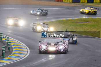 2024-06-16 - 85 BOVY Sarah (bel), FREY Rahel (swi), GATTING Michelle (dnk), Iron Dames, Lamborghini Huracan GT3 Evo2 #85, LM GT3, FIA WEC, action during the 2024 24 Hours of Le Mans, 4th round of the 2024 FIA World Endurance Championship, on the Circuit des 24 Heures du Mans, from June 15 to 16, 2024 in Le Mans, France - 24 HEURES DU MANS 2024 - RACE - ENDURANCE - MOTORS