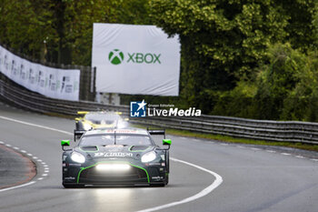 2024-06-16 - 777 SORENSEN Marco (dnk), BASTARD Erwan (fra), HOSHINO Satoshi (jpn), D'Station Racing, Aston Martin Vantage GT3 #777, LM GT3, FIA WEC, action during the 2024 24 Hours of Le Mans, 4th round of the 2024 FIA World Endurance Championship, on the Circuit des 24 Heures du Mans, from June 15 to 16, 2024 in Le Mans, France - 24 HEURES DU MANS 2024 - RACE - ENDURANCE - MOTORS