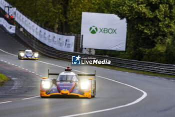 2024-06-16 - 23 KEATING Ben (usa), ALBUQUERQUE Filipe (prt), HANLEY Ben (gbr), United Autosports USA, Oreca 07 - Gibson #23 PRO/AM, LMP2, action during the 2024 24 Hours of Le Mans, 4th round of the 2024 FIA World Endurance Championship, on the Circuit des 24 Heures du Mans, from June 15 to 16, 2024 in Le Mans, France - 24 HEURES DU MANS 2024 - RACE - ENDURANCE - MOTORS