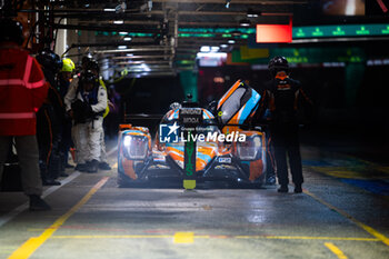 2024-06-16 - 33 MATTSCHULL Alexander (ger), BINDER René (aut), HORR Laurents (ger), DKR Engineering, Oreca 07 - Gibson #33, LMP2 PRO/AM, pitlane, during the 2024 24 Hours of Le Mans, 4th round of the 2024 FIA World Endurance Championship, on the Circuit des 24 Heures du Mans, from June 15 to 16, 2024 in Le Mans, France - 24 HEURES DU MANS 2024 - RACE - ENDURANCE - MOTORS