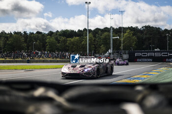 2024-06-16 - 65 SALES Rodrigo (usa), BECHE Mathias (swi), HUFFAKER Scott (usa), Panis Racing, Oreca 07 - Gibson #65, LMP2 PRO/AM, action during the 2024 24 Hours of Le Mans, 4th round of the 2024 FIA World Endurance Championship, on the Circuit des 24 Heures du Mans, from June 15 to 16, 2024 in Le Mans, France - 24 HEURES DU MANS 2024 - RACE - ENDURANCE - MOTORS