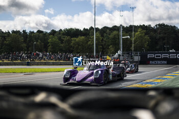 2024-06-16 - 14 HYETT PJ (usa), DELETRAZ Louis (swi), QUINN Alex (gbr), AO by TF, Oreca 07 - Gibson #14, LMP2 PRO/AM, action during the 2024 24 Hours of Le Mans, 4th round of the 2024 FIA World Endurance Championship, on the Circuit des 24 Heures du Mans, from June 15 to 16, 2024 in Le Mans, France - 24 HEURES DU MANS 2024 - RACE - ENDURANCE - MOTORS