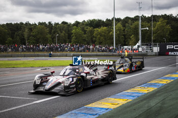 2024-06-16 - 83 KUBICA Robert (pol), SHWARTZMAN Robert (isr), YE Yifei (chn), AF Corse, Ferrari 499P #83, Hypercar, FIA WEC, action during the 2024 24 Hours of Le Mans, 4th round of the 2024 FIA World Endurance Championship, on the Circuit des 24 Heures du Mans, from June 15 to 16, 2024 in Le Mans, France - 24 HEURES DU MANS 2024 - RACE - ENDURANCE - MOTORS