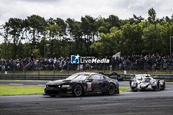 2024-06-16 - 88 OLSEN Dennis (dnk), PEDERSEN Mikkel (dnk), RODA Giorgio (ita), Proton Competition, Ford Mustang GT3 #88, LM GT3, FIA WEC, action during the 2024 24 Hours of Le Mans, 4th round of the 2024 FIA World Endurance Championship, on the Circuit des 24 Heures du Mans, from June 15 to 16, 2024 in Le Mans, France - 24 HEURES DU MANS 2024 - RACE - ENDURANCE - MOTORS