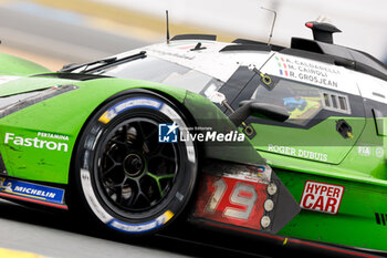 2024-06-16 - 19 GROSJEAN Romain (fra), CALDARELLI Andrea (ita), CAIROLI Matteo (ita), Lamborghini Iron Lynx, Lamborghini SC63 #19, Hypercar, action during the 2024 24 Hours of Le Mans, 4th round of the 2024 FIA World Endurance Championship, on the Circuit des 24 Heures du Mans, from June 15 to 16, 2024 in Le Mans, France - 24 HEURES DU MANS 2024 - RACE - ENDURANCE - MOTORS