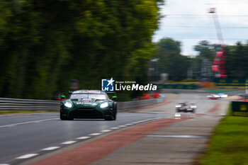 2024-06-16 - 777 SORENSEN Marco (dnk), BASTARD Erwan (fra), HOSHINO Satoshi (jpn), D'Station Racing, Aston Martin Vantage GT3 #777, LM GT3, FIA WEC, action during the 2024 24 Hours of Le Mans, 4th round of the 2024 FIA World Endurance Championship, on the Circuit des 24 Heures du Mans, from June 15 to 16, 2024 in Le Mans, France - 24 HEURES DU MANS 2024 - RACE - ENDURANCE - MOTORS