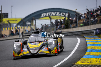 2024-06-16 - 65 SALES Rodrigo (usa), BECHE Mathias (swi), HUFFAKER Scott (usa), Panis Racing, Oreca 07 - Gibson #65, LMP2 PRO/AM, action during the 2024 24 Hours of Le Mans, 4th round of the 2024 FIA World Endurance Championship, on the Circuit des 24 Heures du Mans, from June 15 to 16, 2024 in Le Mans, France - 24 HEURES DU MANS 2024 - RACE - ENDURANCE - MOTORS