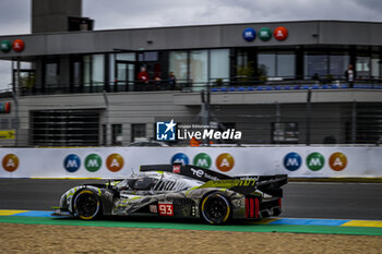 2024-06-16 - 93 VERGNE Jean-Eric (fra), JENSEN Mikkel (dnk), MULLER Nico (swi), Peugeot TotalEnergies, Peugeot 9x8 #93, Hypercar, FIA WEC, action MMA Branding during the 2024 24 Hours of Le Mans, 4th round of the 2024 FIA World Endurance Championship, on the Circuit des 24 Heures du Mans, from June 15 to 16, 2024 in Le Mans, France - 24 HEURES DU MANS 2024 - RACE - ENDURANCE - MOTORS