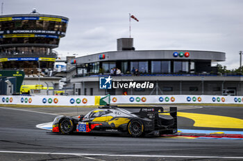 2024-06-16 - 65 SALES Rodrigo (usa), BECHE Mathias (swi), HUFFAKER Scott (usa), Panis Racing, Oreca 07 - Gibson #65, LMP2 PRO/AM, action MMA Branding during the 2024 24 Hours of Le Mans, 4th round of the 2024 FIA World Endurance Championship, on the Circuit des 24 Heures du Mans, from June 15 to 16, 2024 in Le Mans, France - 24 HEURES DU MANS 2024 - RACE - ENDURANCE - MOTORS