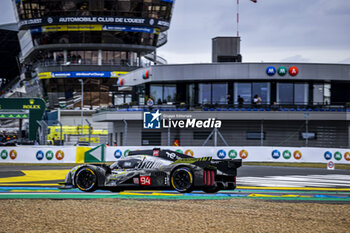 2024-06-16 - 94 VANDOORNE Stoffel (bel), DUVAL Loïc (fra), DI RESTA Paul (gbr), Peugeot TotalEnergies, Peugeot 9x8 #94, Hypercar, FIA WEC, action MMA Branding during the 2024 24 Hours of Le Mans, 4th round of the 2024 FIA World Endurance Championship, on the Circuit des 24 Heures du Mans, from June 15 to 16, 2024 in Le Mans, France - 24 HEURES DU MANS 2024 - RACE - ENDURANCE - MOTORS