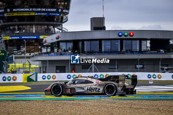 2024-06-16 - 12 STEVENS Will (gbr), ILOTT Callum (gbr), NATO Norman (fra), Hertz Team Jota, Porsche 963 #12, Hypercar, FIA WEC, action MMA Branding during the 2024 24 Hours of Le Mans, 4th round of the 2024 FIA World Endurance Championship, on the Circuit des 24 Heures du Mans, from June 15 to 16, 2024 in Le Mans, France - 24 HEURES DU MANS 2024 - RACE - ENDURANCE - MOTORS