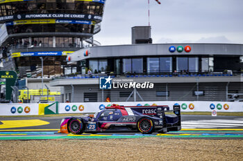 2024-06-16 - 23 KEATING Ben (usa), ALBUQUERQUE Filipe (prt), HANLEY Ben (gbr), United Autosports USA, Oreca 07 - Gibson #23 PRO/AM, LMP2, action MMA Branding during the 2024 24 Hours of Le Mans, 4th round of the 2024 FIA World Endurance Championship, on the Circuit des 24 Heures du Mans, from June 15 to 16, 2024 in Le Mans, France - 24 HEURES DU MANS 2024 - RACE - ENDURANCE - MOTORS