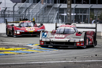 2024-06-16 - 06 ESTRE Kevin (fra), LOTTERER André (ger), VANTHOOR Laurens (bel), Porsche Penske Motorsport, Porsche 963 #06, Hypercar, FIA WEC, action during the 2024 24 Hours of Le Mans, 4th round of the 2024 FIA World Endurance Championship, on the Circuit des 24 Heures du Mans, from June 15 to 16, 2024 in Le Mans, France - 24 HEURES DU MANS 2024 - RACE - ENDURANCE - MOTORS